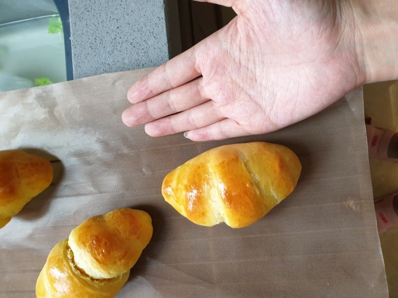 第21步(牛角包儿童面包简单牛角包的做法)