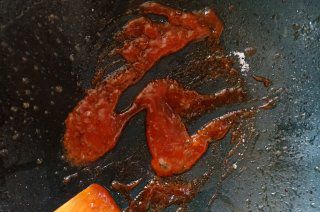 第5步(茄汁大虾的做法)