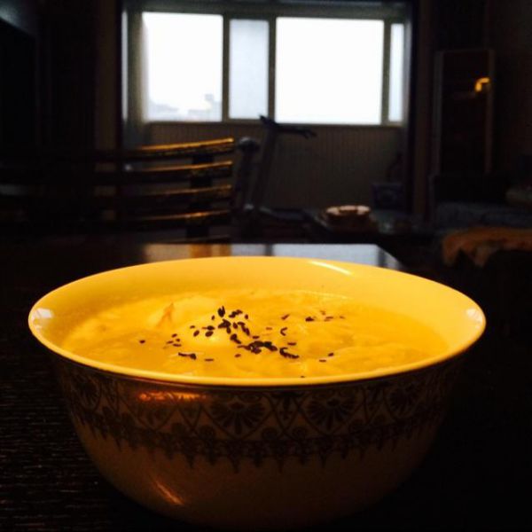 一碗清汤荞麦面成品图