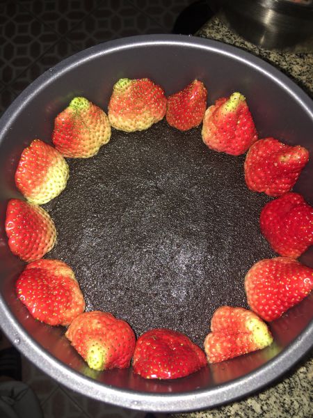第5步(草莓芝士蛋糕的做法)