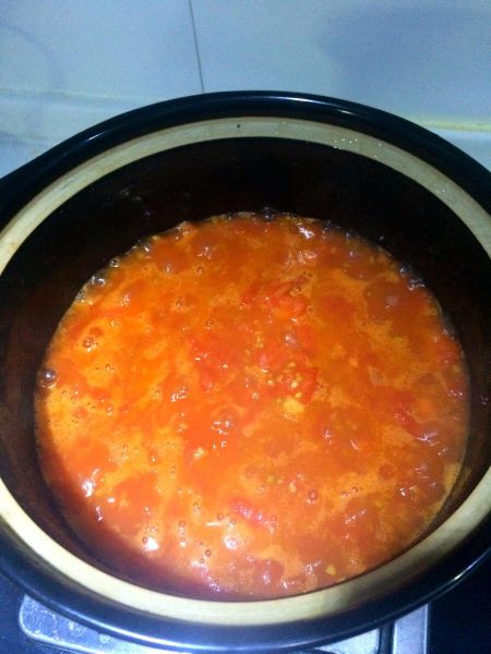 第6步(番茄牛尾汤的做法)