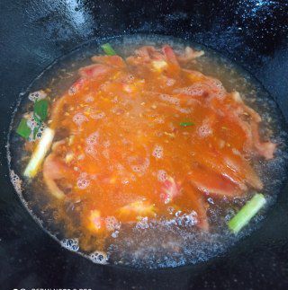 第5步(西红柿豆腐蛋汤的做法)