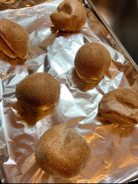 第3步(生酮椰子粉面包的做法)