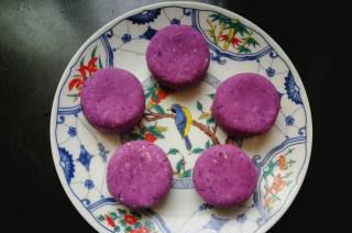 第7步(紫薯芝士饼的做法)