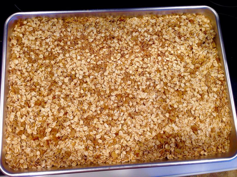 第1步(香脆消魂经典款－格兰诺拉蜂蜜核果燕麦饼完美公式 Honey Nuts Granola Bars的做法)