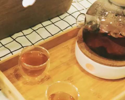 冬季人气饮品 | 桂圆红枣茶成品图
