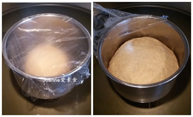 第3步(纯素烘焙　荞麦核桃面包的做法)