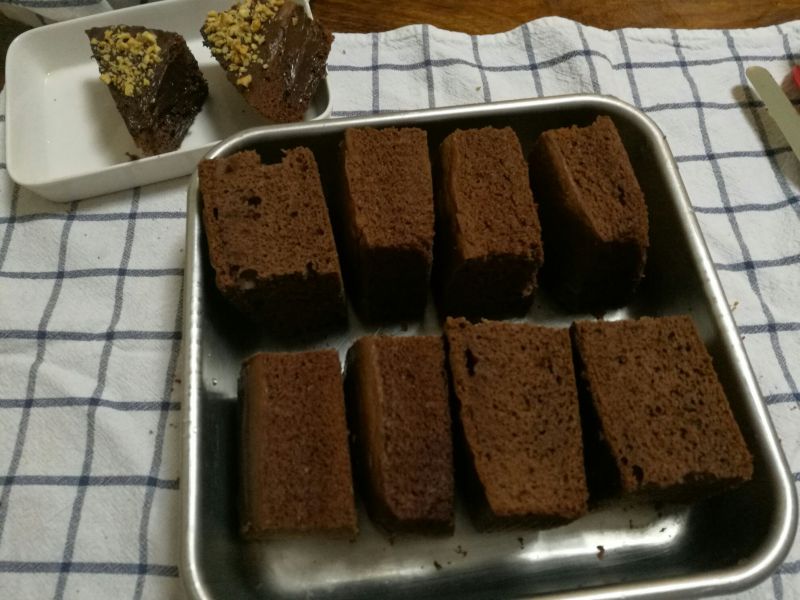 第10步(巧克力蛋糕（贝蒂蛋糕粉）的做法)
