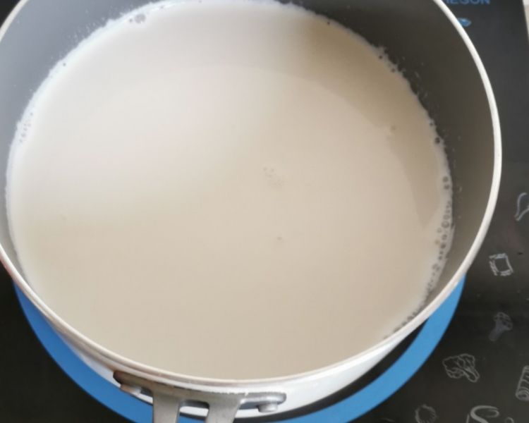 第2步(煮牛奶的做法)