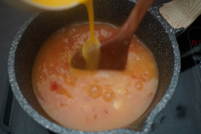 第6步(番茄鸡蛋疙瘩汤，夏季开胃好搭档的做法)