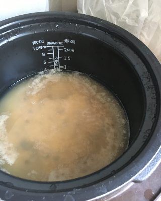 第7步(小米绿豆粥的做法)