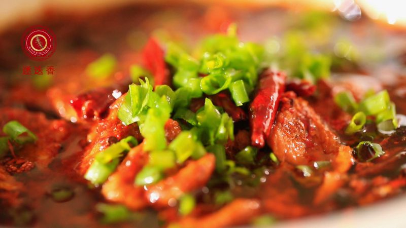 第17步(水煮肉片：辣椒的盛宴的做法)