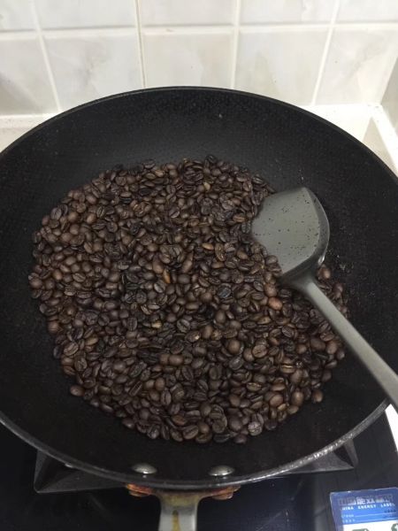 手工烘焙咖啡豆成品图