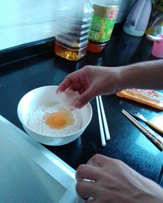 第2步(鸡蛋饼的做法)