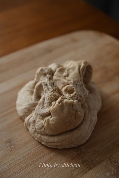 第8步(周末的减肥面包--全麦燕麦面包的做法)