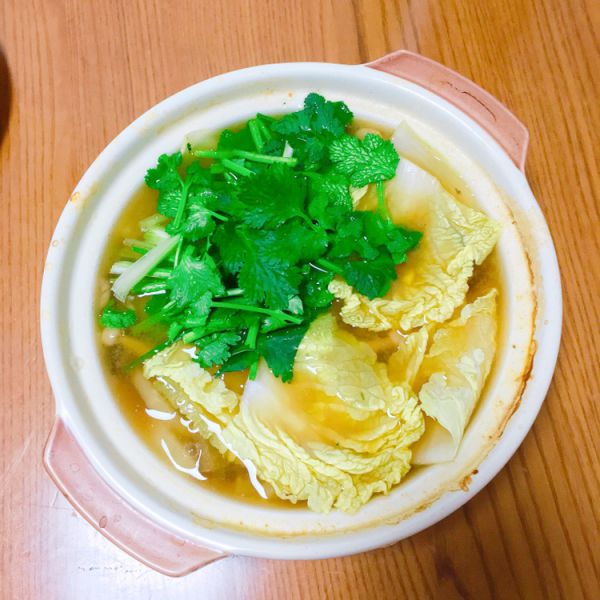 日式大酱汤成品图