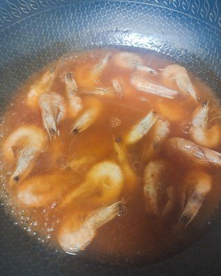 第3步(茄汁大虾的做法)