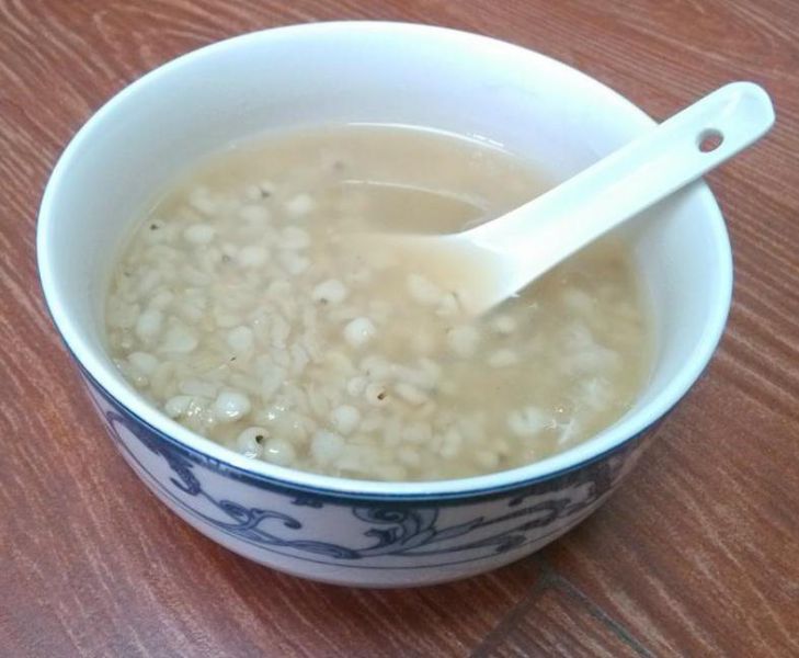 糙米薏仁汤成品图