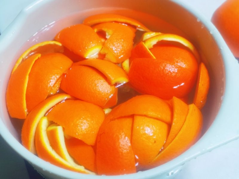 橙皮小零食成品图