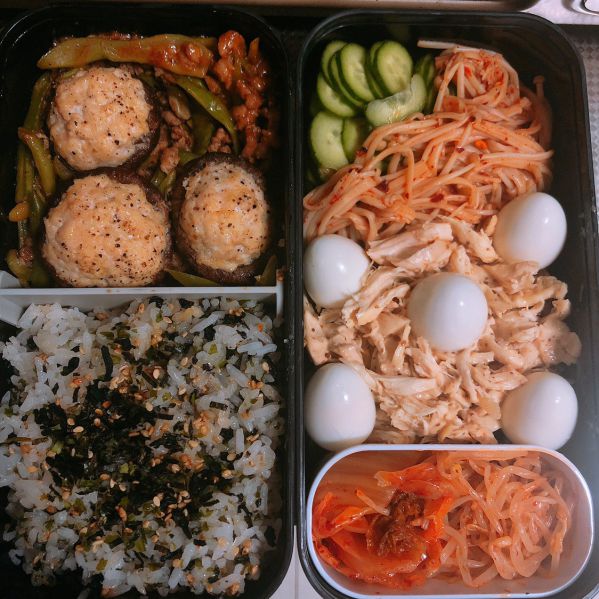 简单工作冷食便当2号成品图