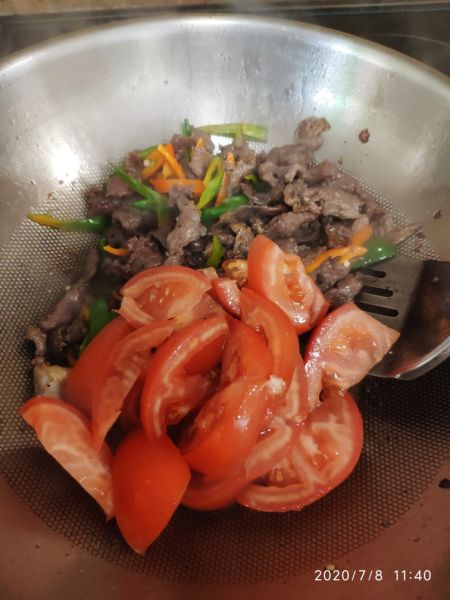 第5步(家常菜番茄牛肉的做法)