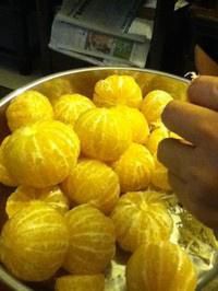 第1步(柑酱橘子酱的做法)