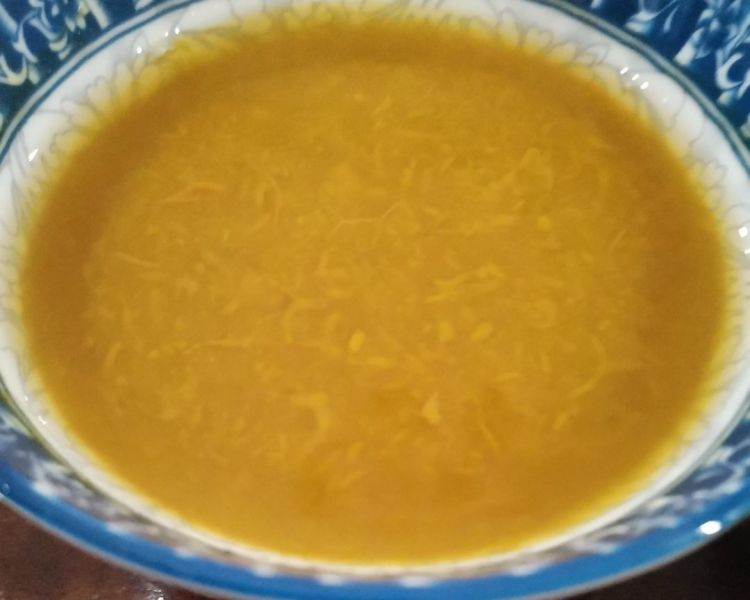 南瓜绿豆汤成品图