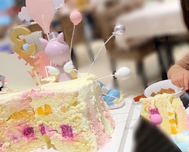 第4步(第一次给宝宝做生日蛋糕的做法)