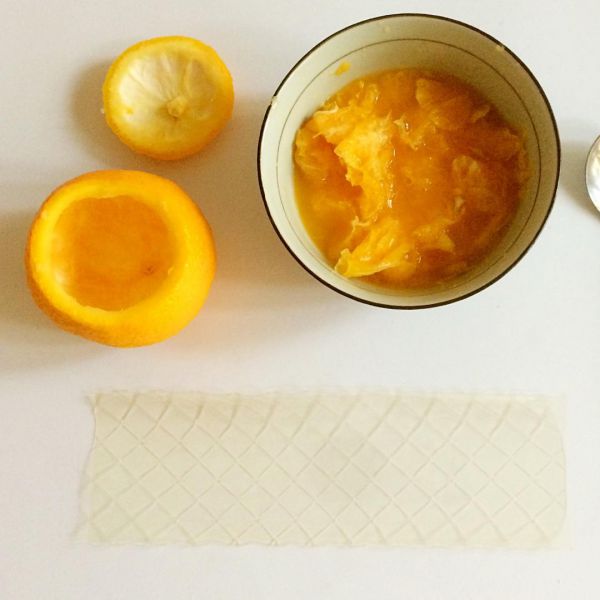 第1步(夏柑糖（橙子果冻）的做法)
