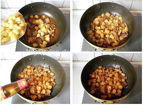 第7步(川味土豆烧排骨的做法)