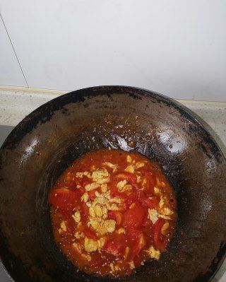 第6步(西红柿炒鸡蛋的做法)