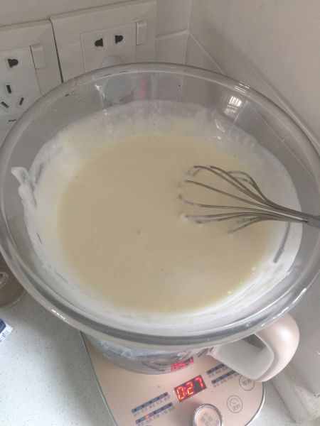 第1步(日式轻乳酪蛋糕的做法)