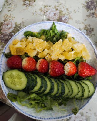 第1步(蔬菜水果沙拉的做法)