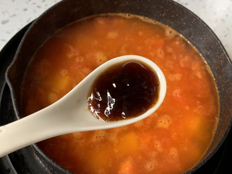 第9步(好喝开胃❗️连汤汁都不剩的番茄土豆肥牛汤。的做法)