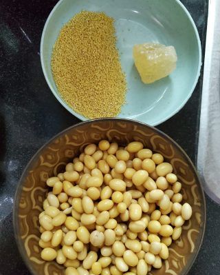第1步(小米营养豆浆的做法)