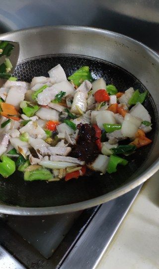 第6步(川味回锅肉的做法)