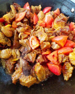 第10步(西红柿土豆炖牛肉的做法)
