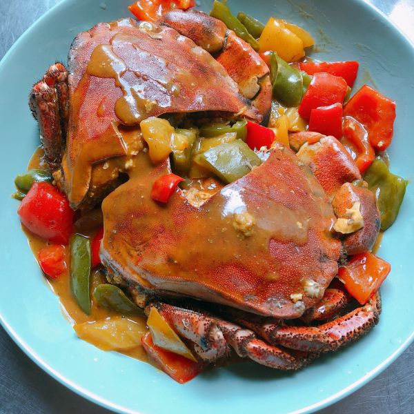 在家也能做咖喱蟹，简单美味又实惠成品图