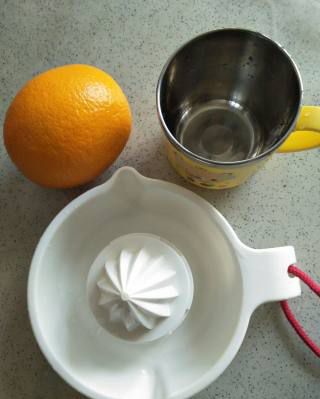 第1步(橙汁的做法)