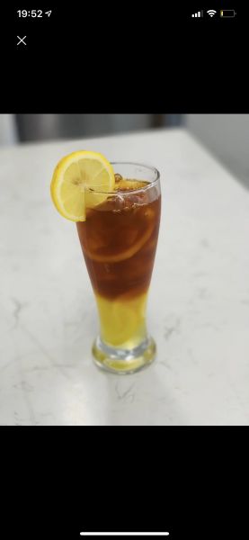 港式柠檬茶成品图