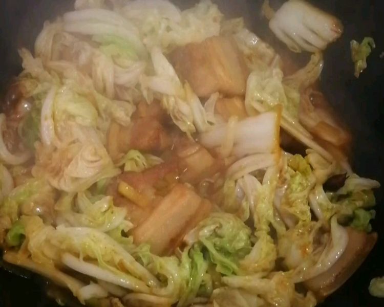 第10步([美极鲜味汁]冬季最爱的家常菜！大白菜炖豆腐的做法)