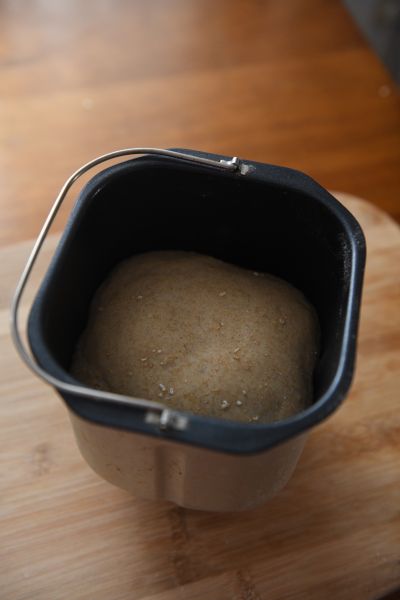 第7步(周末的减肥面包--全麦燕麦面包的做法)