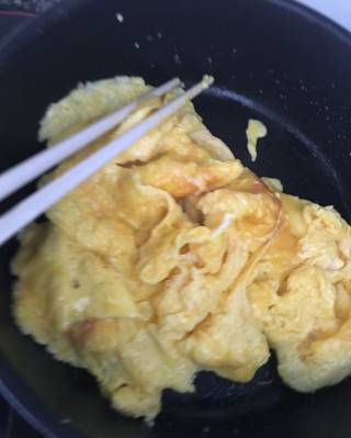 第5步(青菜鸡蛋的做法)