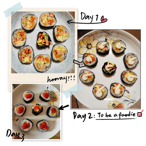 第14步(适合宝宝吃的寿司的做法)