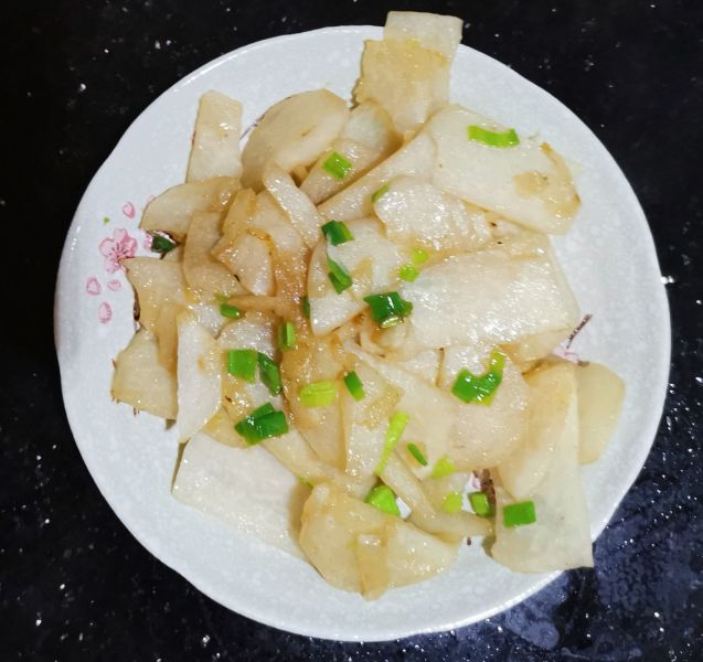 素炒凉薯的做法_菜谱大杂烩