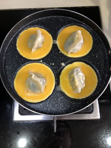 第1步(鸡蛋煎饺的做法)