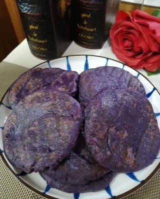 第13步(紫薯糯米饼的做法)