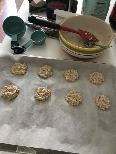 第6步(燕麦饼干和巧克力燕麦饼干的做法)