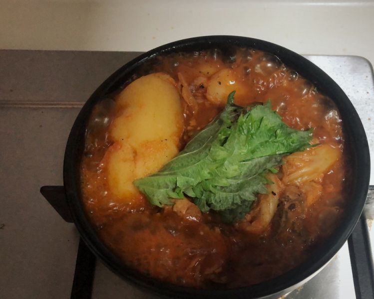 第9步(韩式土豆排骨汤的做法)