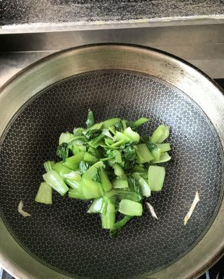 第5步(香菇油菜的做法)